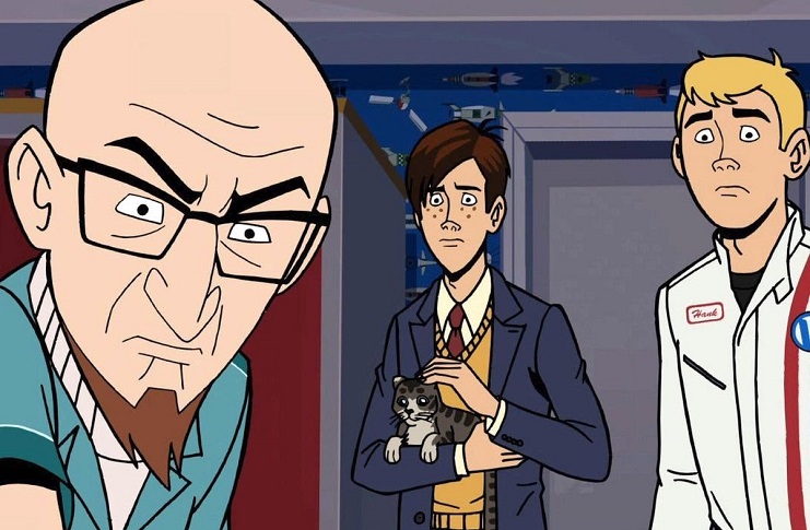 Animated screen shot from the Adult Swim series The Venture Bros