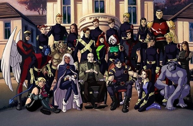 The cast of X-Men: Evolution