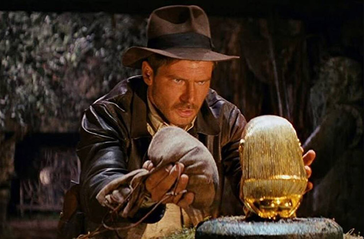Screen shot of Indiana Jones in Raiders of the Lost Ark