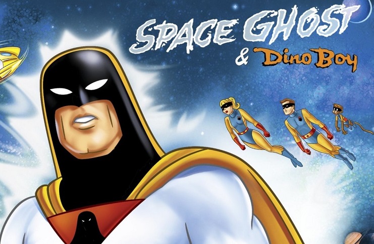 Cover to the Space Ghost and Dino Boy DVD set