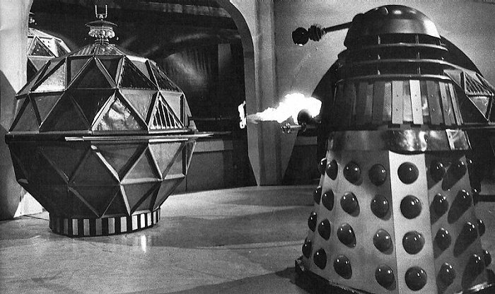 A Dalek from the Doctor Who episode "The Chase"