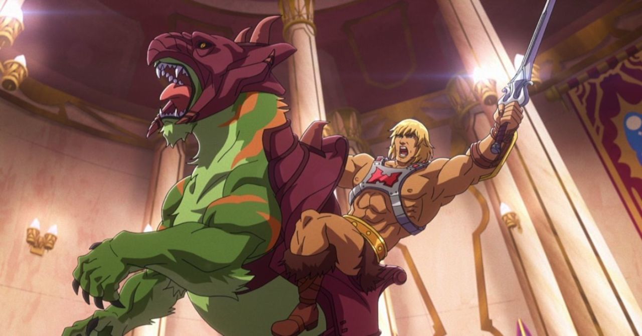 He-Man and Battlecat in 'Masters Of The Universe: Revelation'