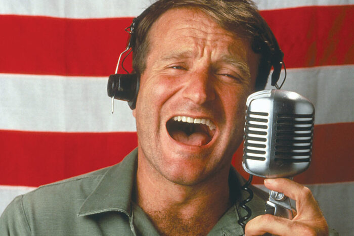 Robin Williams in 'Good Morning, Vietnam'