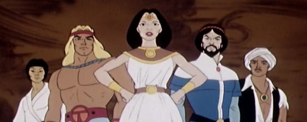 Isis from the Freedom Force cartoon