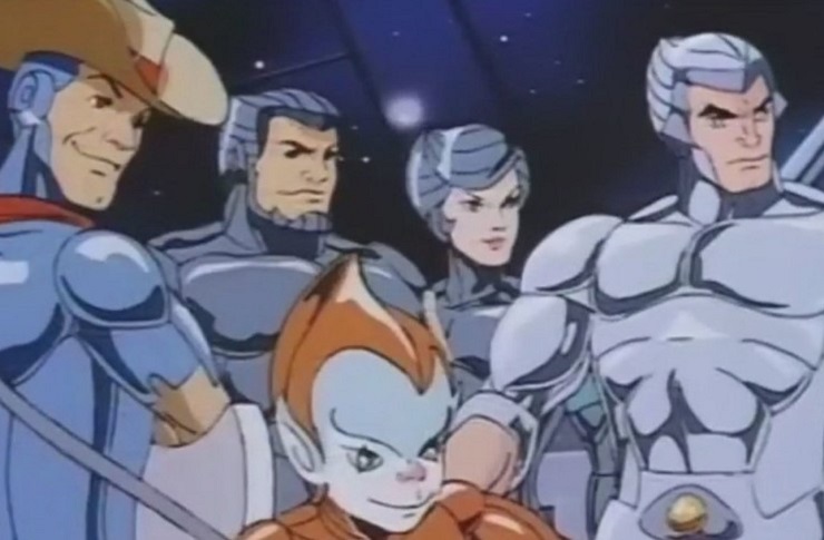 The original Silverhawks from Rankin/Bass Productions