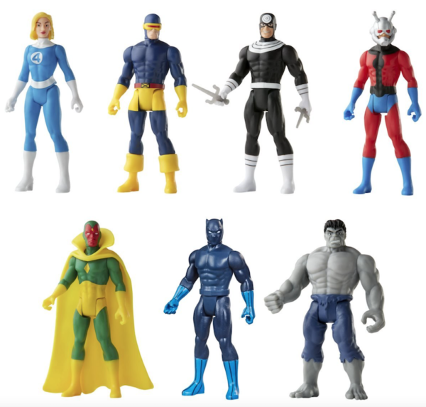 Hasbro Marvel Legends 375 Wave 3 - Invisible Woman, Cyclops, Bullseye, Ant-Man, The Vision, Black Panther, Gray Hulk