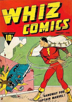 The cover of Whiz Comics #2