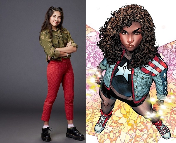 Xochitl Gomez from The Babysitters Club - America Chavez from the comics