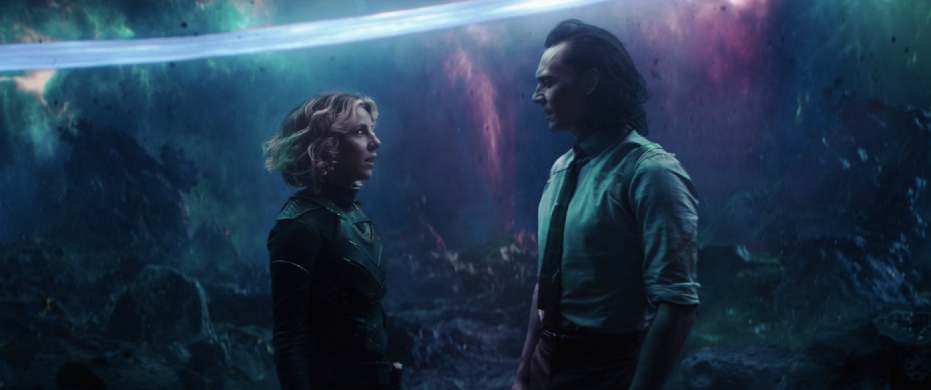 Sylvie and Loki in 'Loki'