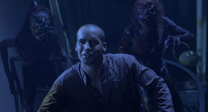 The Collector (Billy Zane) leads an army of undead demons to find the final key to unleash Hell on Earth in a still from "Tales from the Crypt: Demon Knight."