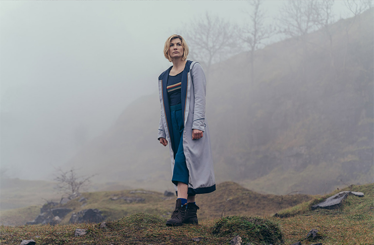 Jodie Whittaker as the Doctor in the Doctor Who-lloween episode
