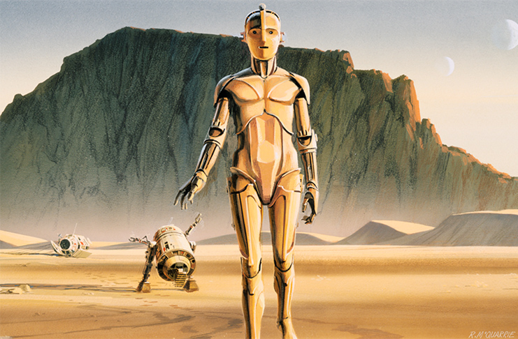 A long time ago - The original concept art for Star Wars, by Ralph McQuarrie