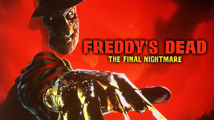 The Title screen for "Freddy's Dead: The Final Nightmare"