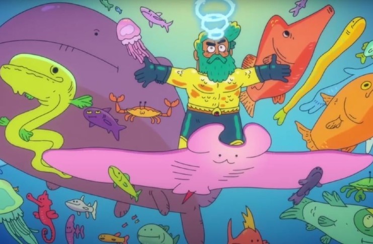 animated Aquaman: King of Atlantis screen shot