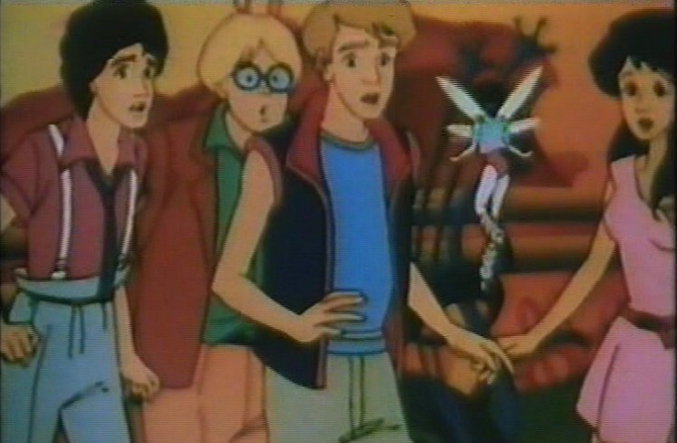 Screenshot of animated series Kidd Video