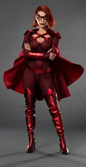 Laurie Holden as the Crimson Countess