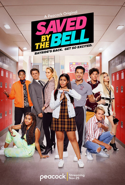 The cast of Peacock's Saved By The Bell Reboot