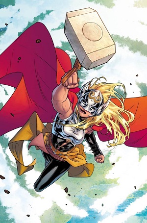 Jane Foster as Thor in the comics