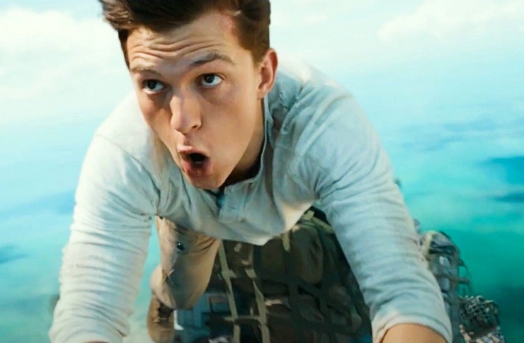 No Way Down: Extended ‘Uncharted’ Clip Sends Tom Holland Flying Off An Airplane