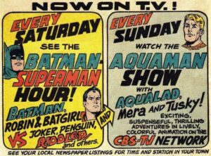 Comic book ad for The Batman/Superman Hour