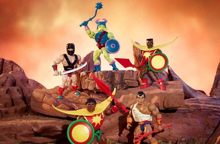 Mattel's versions of Sun-Man and the Rulers of the Sun