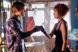 David Gallagher and Allison Scagliotti as the Wonder Twins on Smallville