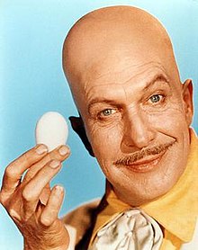 Vincent Price as Egghead