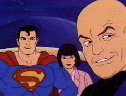 Superman, Lois lane, Lex Luthor