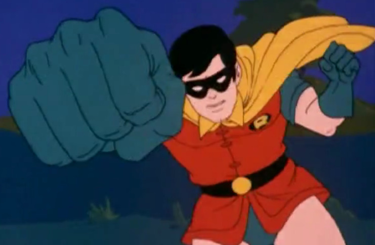Robin in Filmation's Batman cartoon