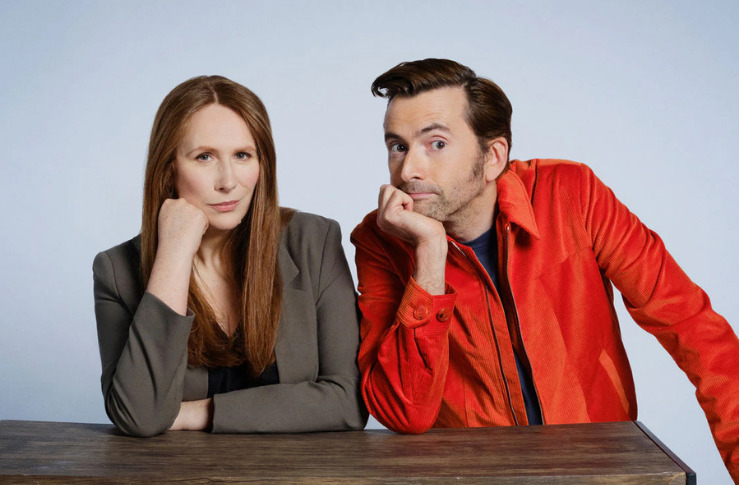 David Tennent and Catherine Tate