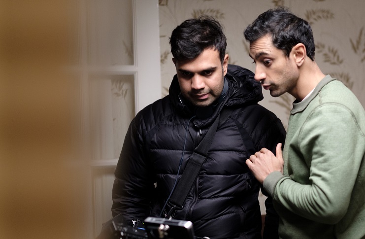 Bassam Tariq directing Riz Ahmed on 'Mogul Mowgli