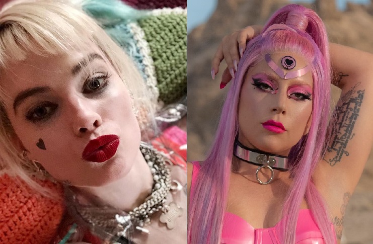Margot Robbie as Harley Quinn, Lady Gaga "Stupid Love" music video
