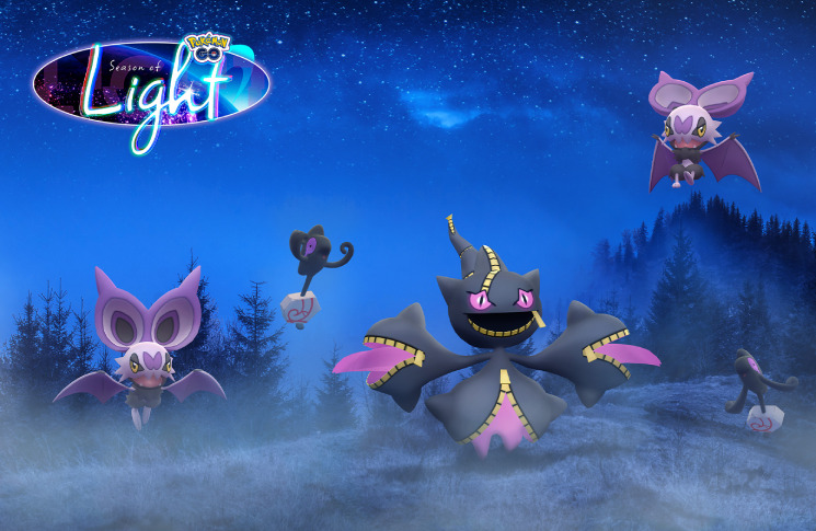 The Halloween event in Pokémon GO will feature Yamask, Galarian Yamask, Noibat, and Mega Banette.
