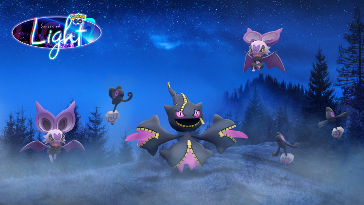 The Halloween event in Pokémon GO will feature Yamask, Galarian Yamask, Noibat, and Mega Banette.