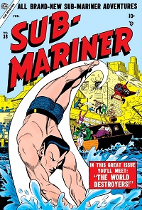 Sub-Mariner vintage comic book